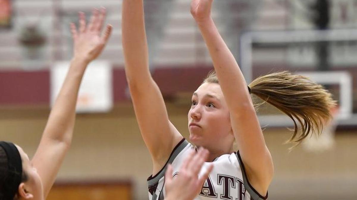 State College’s Maya Bokunewicz, shooting against Central Dauphin on Friday, is a Centre Daily Times Athlete of the Week.