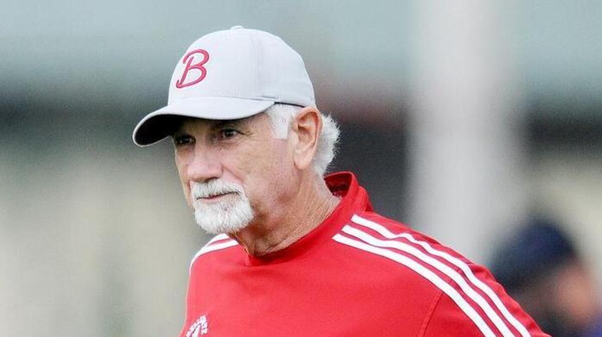 Former Bellefonte baseball coach Denny Leathers, watching the Red Raiders in 2011, will be inducted with the inaugural class of the Centre County Chapter of the Pennsylvania Sports Hall of Fame on Sunday.