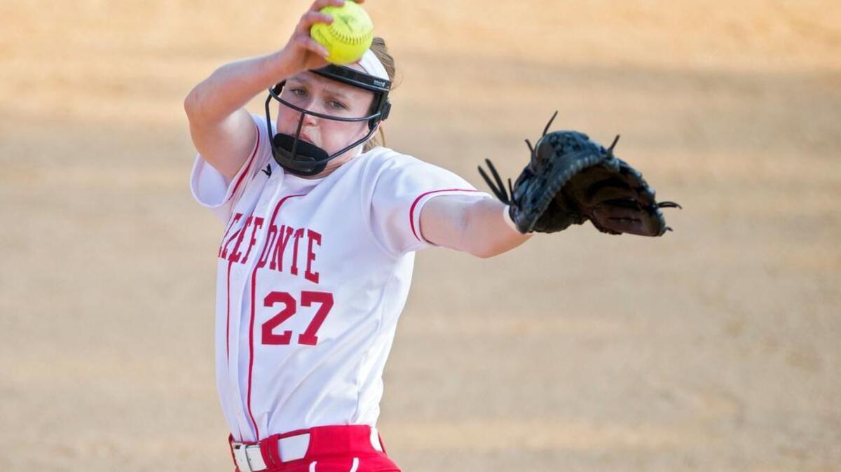Bellefonte’s Tara Baney pitched a no-hitter in an 11-0 win over Penns Valley on Thursday.