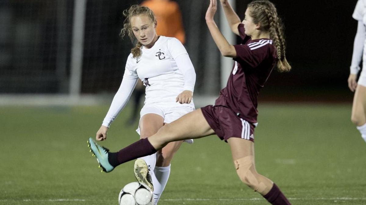 State College's Josie Vidic, seen here last week, took part in her team’s 3-2 overtime win against McDowell on Saturday. The Lady Little Lions are now headed to states.