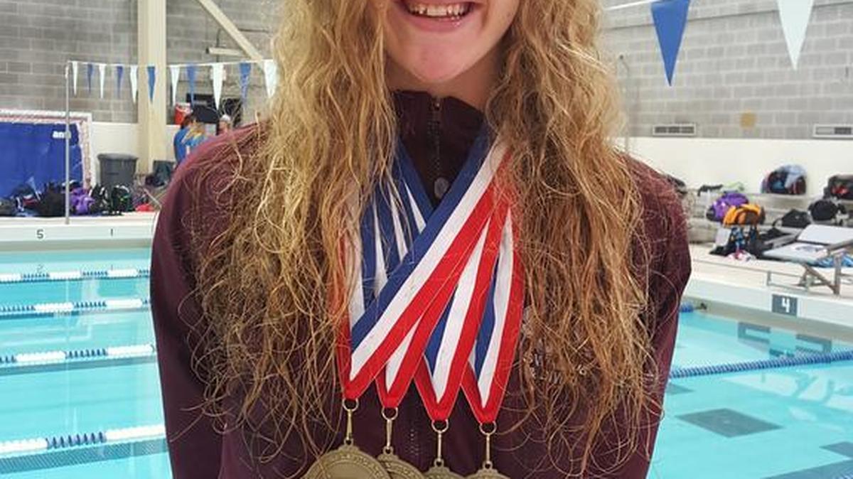 State College’s Kate Cooper had a hand in four Lady Little Lion wins at the District 6 championships.