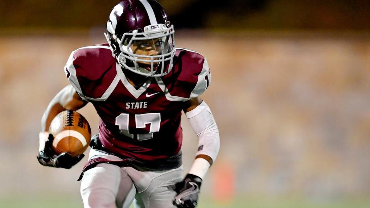 State College's do-it-all offensive weapon in Cohen Russell recently clocked a 4.38-second 40-yard dash at a college football camp.