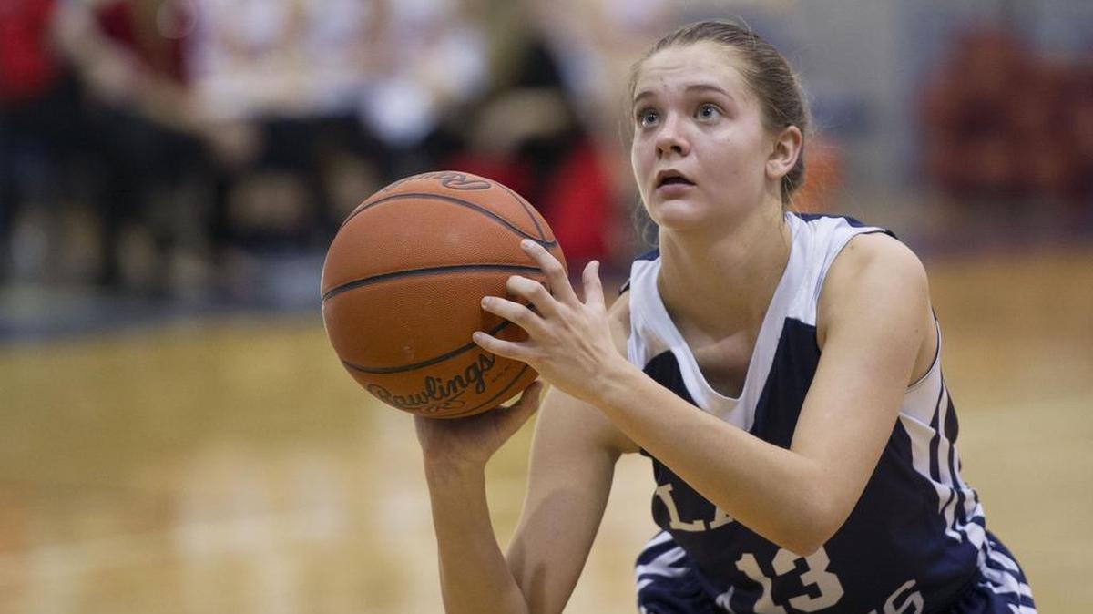 Penns Valley forward Paige Kubalak, seen here last season, finished Wednesday night’s game against Bald Eagle Area with a game-high 13 points. The Lady Rams beat the Lady Eagles 54-14.