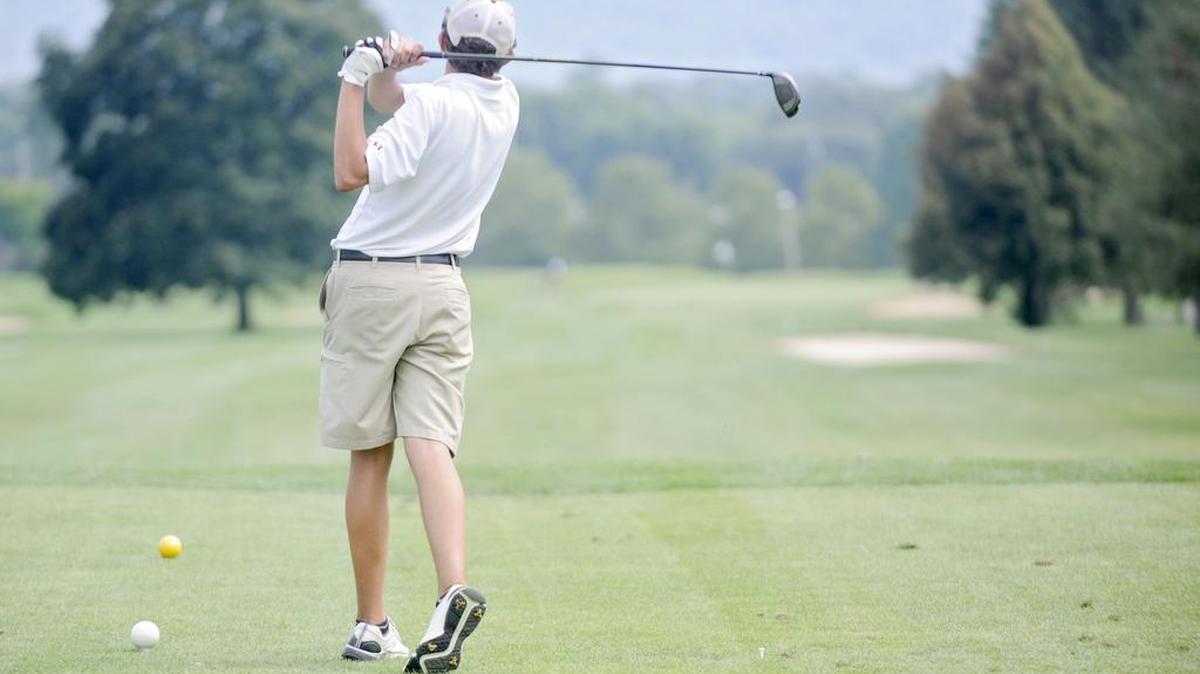 Ryan Battista is one of seven returning letterwinners on the State College boys’ golf team.