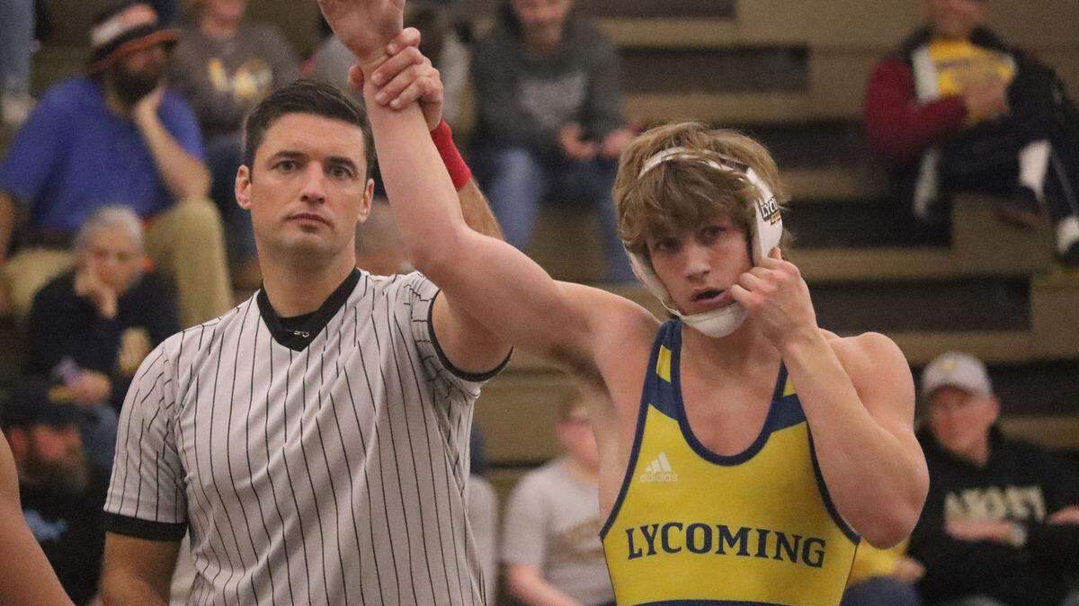Cooper Gilham has overcome a stroke and wrestled.