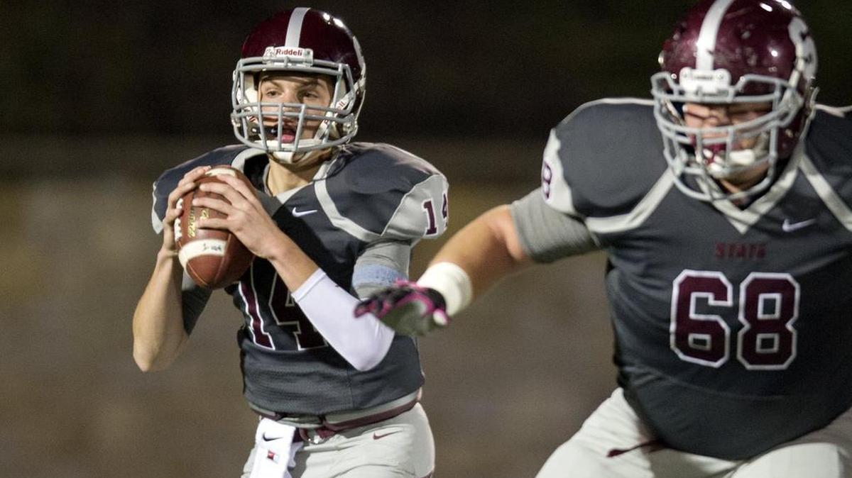 State College senior Tyler Snyder is one of two quarterbacks expected to start in Friday’s matchup against J.P. McCaskey. Junior Drew Friberg is expected to also play.