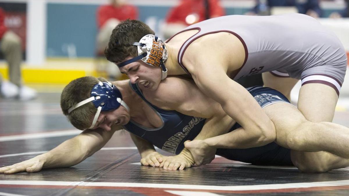 State College’s Cole Urbas finished his sophomore season 32-1 and was third in the state at 182 pounds. His loss came in the state semifinals.