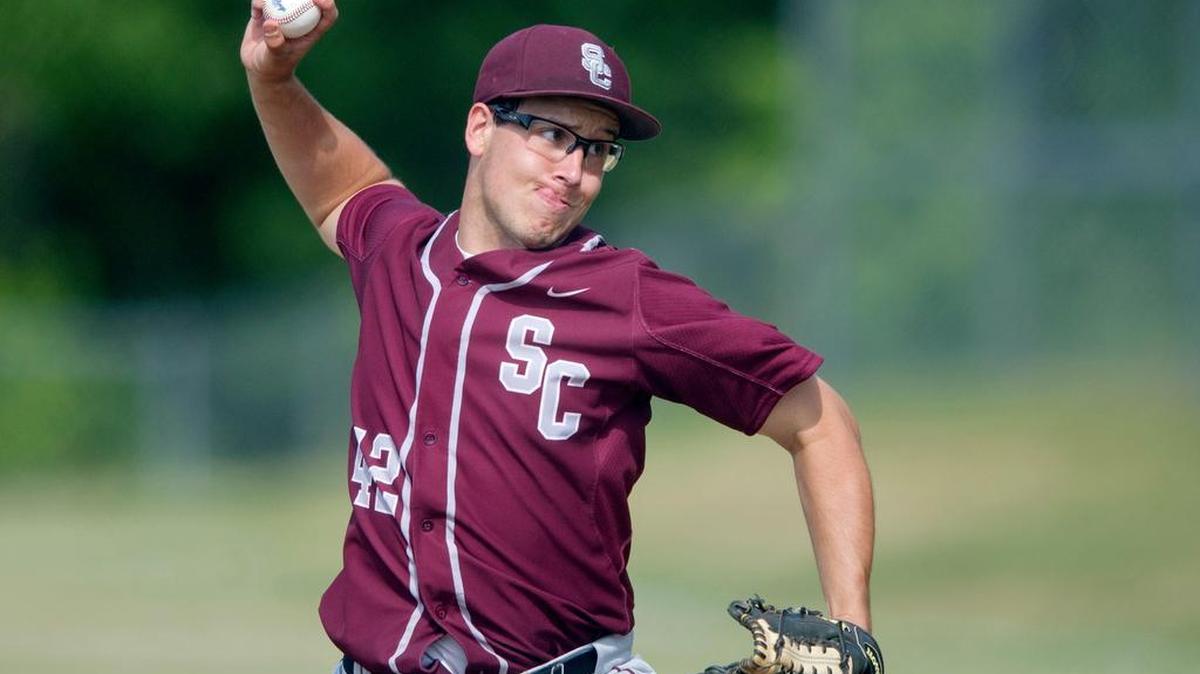 State College’s Tucker Triebold pitched a no-hitter against Cumberland Valley on Thursday.