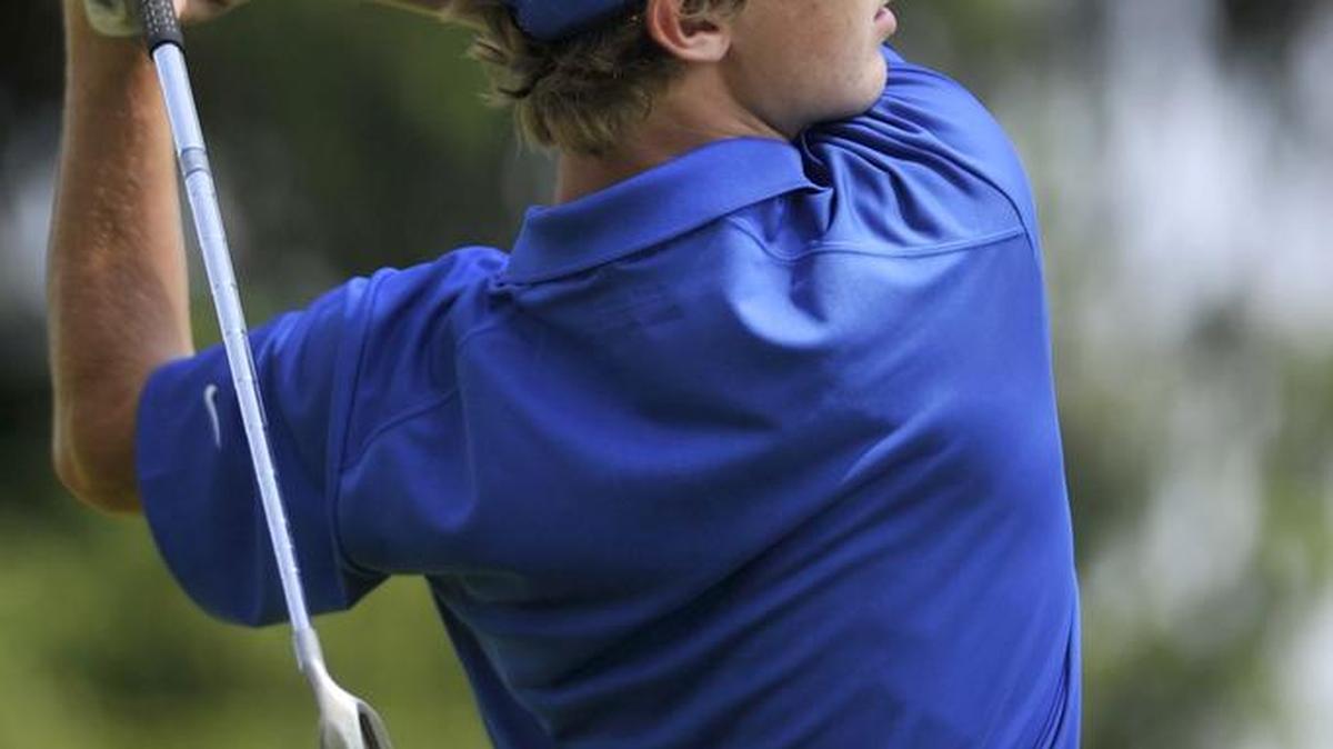 With a score of 75, St. Joseph’s golfer Jack Mangene finished on top of the field helped his team beat State College in a dual meet.