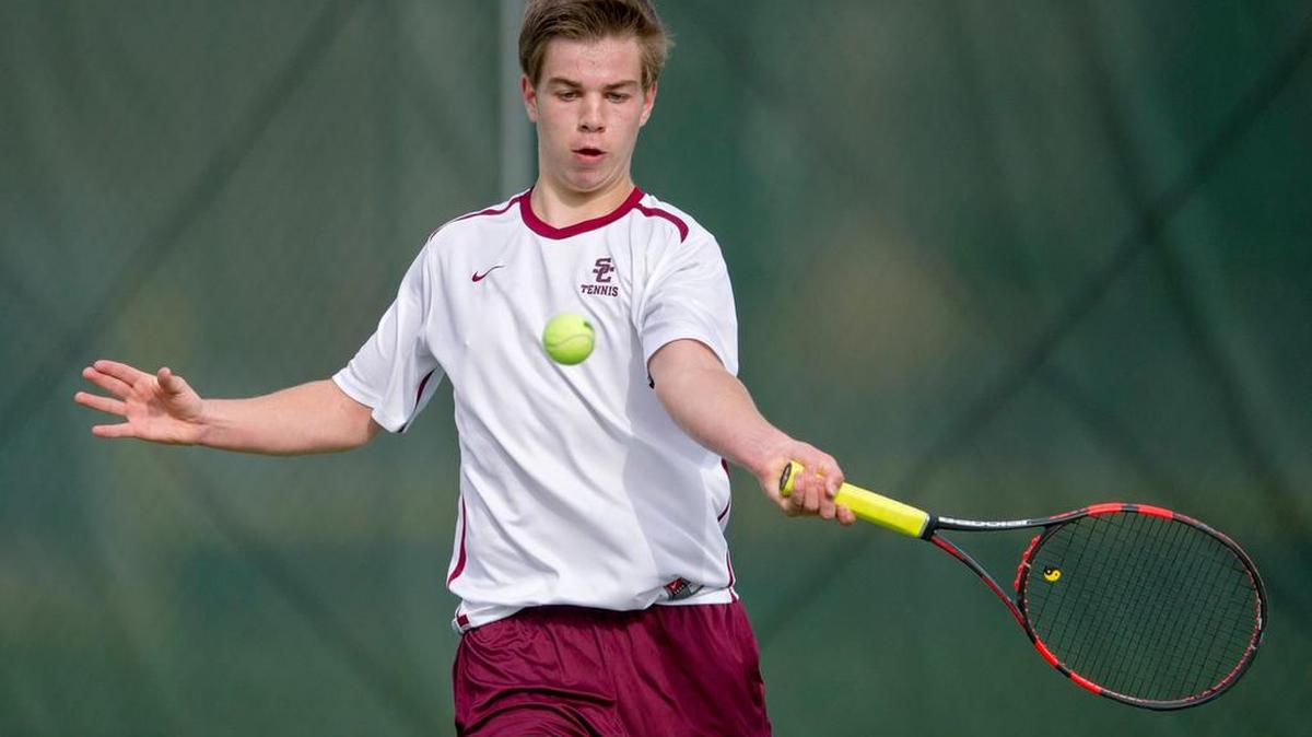 State College’s Nick Vanden was perfect on the week with four singles wins as the Little Lions finished a perfect regular season at 14-0.