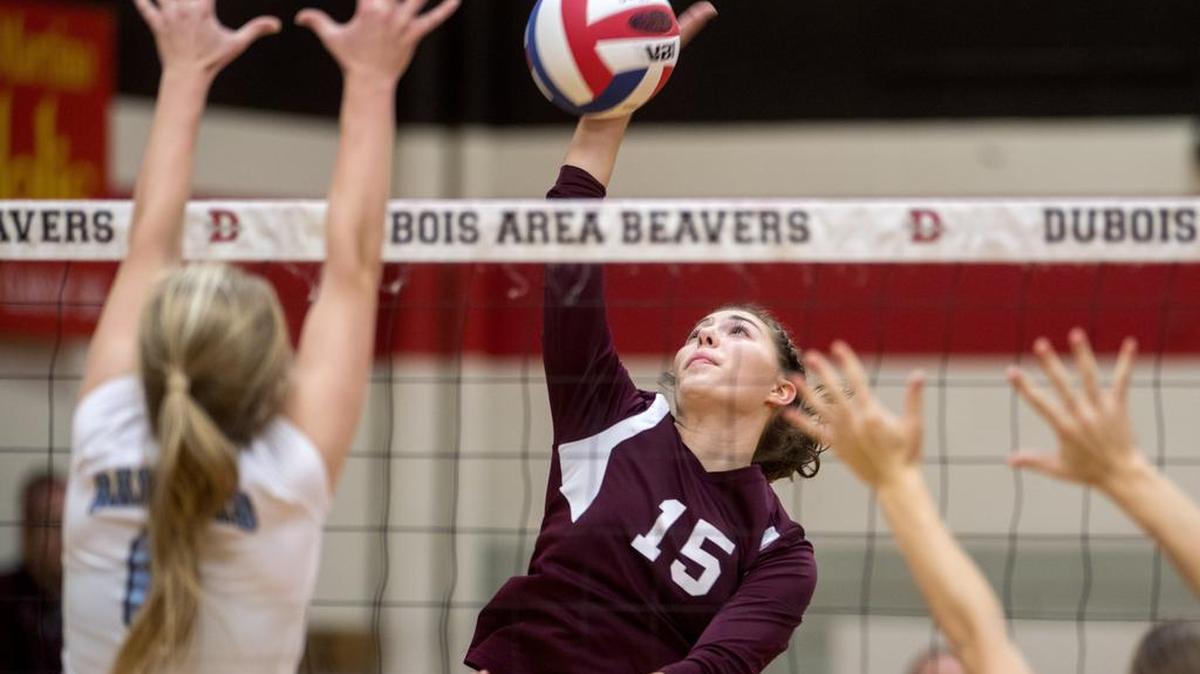 State College’s Taylor Kuruzovich had eight aces, 10 kills, 21 assists and 11 digs in the Lady Little Lions’ 3-1 win over Seneca Valley Saturday to advance to the state semifinals.