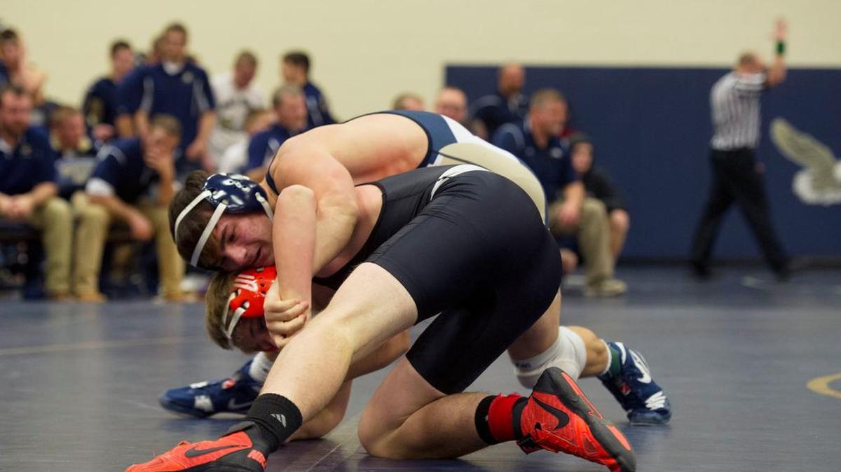 Bald Eagle Area’s Gage McClenahan, top, is a Centre Daily Times Athlete of the Week.