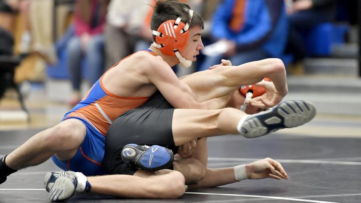 St. Joseph's Amonn Ohl won the 106-pound title at the Mount Mat Madness wrestling tournament in Baltimore, Md.