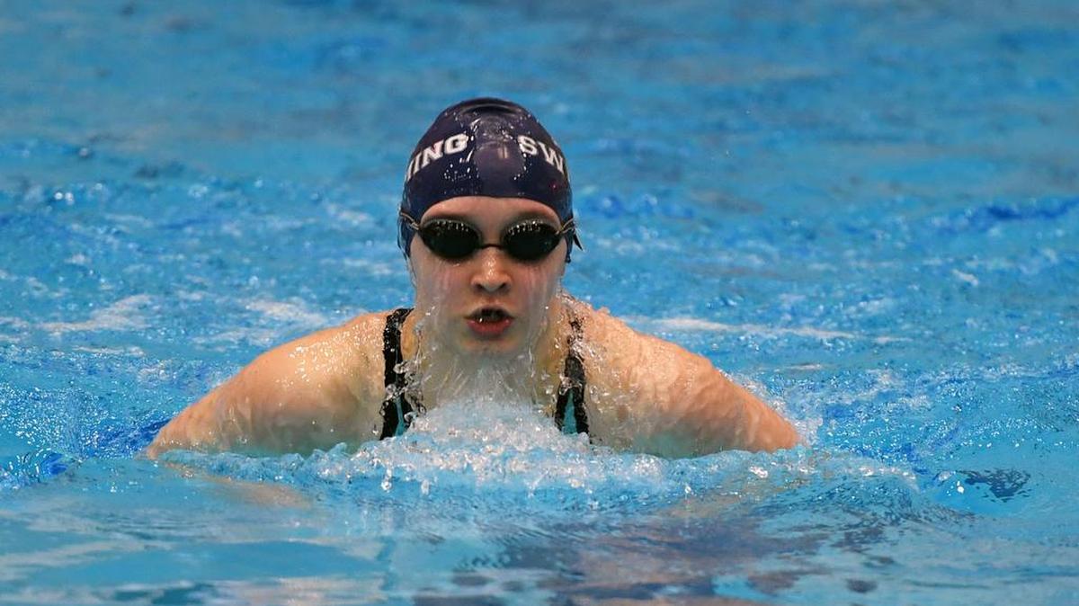 Penns Valley's Sophia Gerhart finished 11th in the 200 IM consolation finals at the PIAA championships.