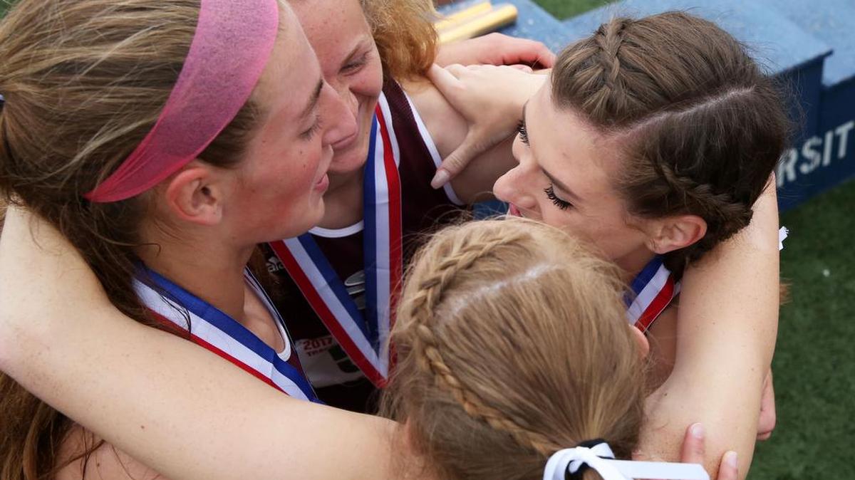 The State College girls’ 4x800 relay team of Catherine Curtin, Esther Seeland, Sophie Bollinger and Elly Haushalter are the CDT’s Athletes of the Week.