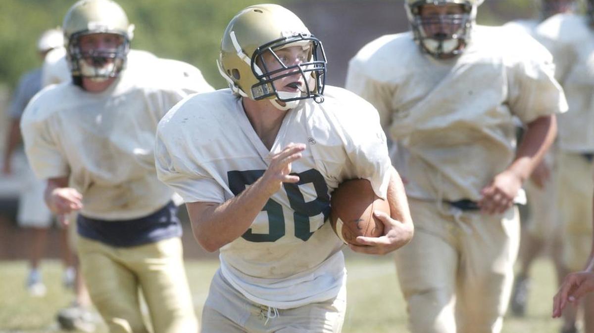 Bald Eagle Area’s Gary Sowash, seen here during the 2007 preseason, rushed 22 times for 184 yards on Oct. 19, 2007, in a 26-21 win over Huntingdon.