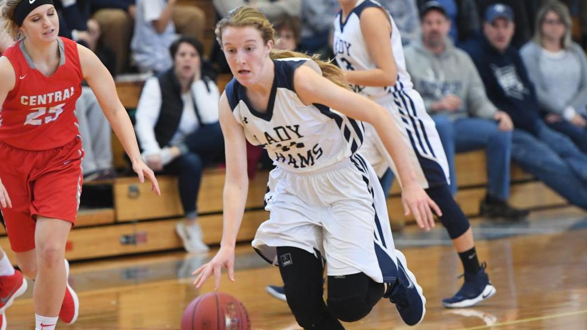 Penns Valley's Hannah Montminy, seen here last month, led her team with 20 points Friday en route to a 58-43 win over Huntingdon.