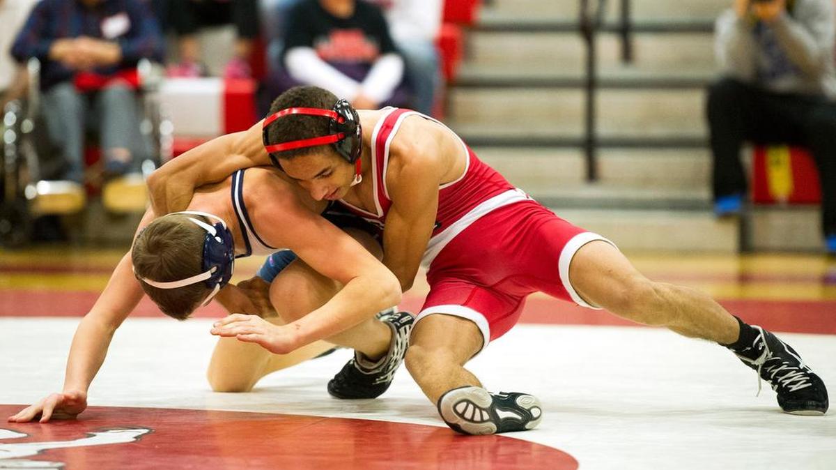 Bellefonte's Shafiq Blake helped the Red Raiders to a second-place finish at the Virginia Duals on Saturday.