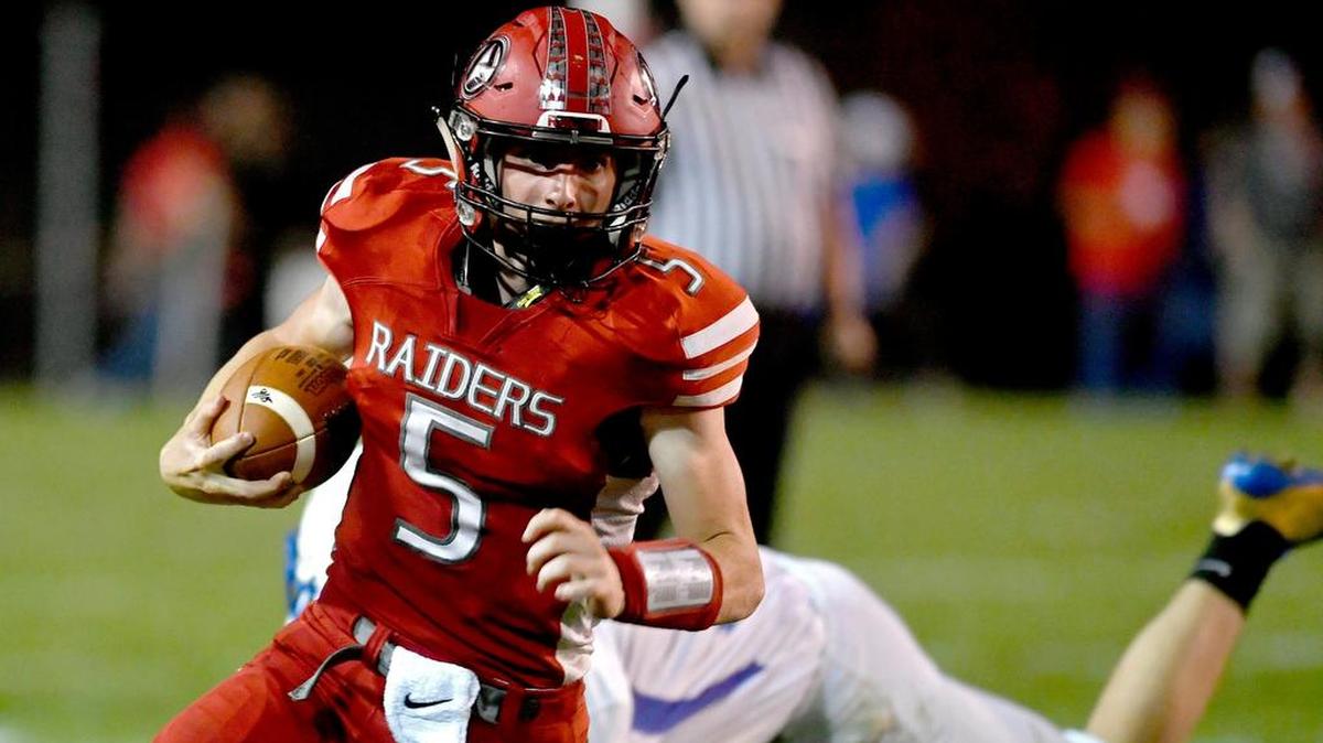 Bellefonte’s Dylan Deitrich currently leads the county with 1,340 rushing yards — and needs 313 more yards to break into the top 10 all-time single-season rushers in county history.
