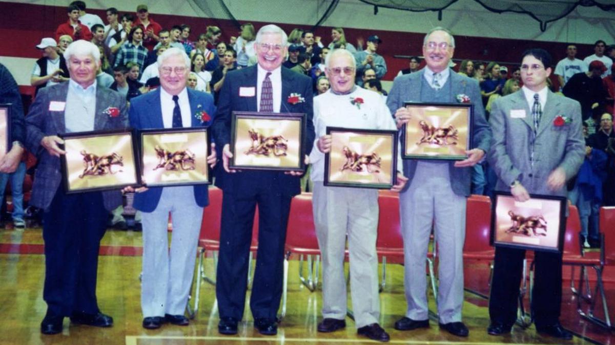 Left to right Joe Masullo, Tom Musser, Dave Adams, Ken Moyer, Ron Pifer, and Jimmy Thal.