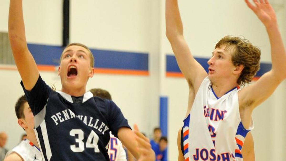 Andrew Tobias, left, is Penns Valley’s lone returning starter. Jack Mangene, right, is expected to be a key contributor for St. Joseph’s this season.