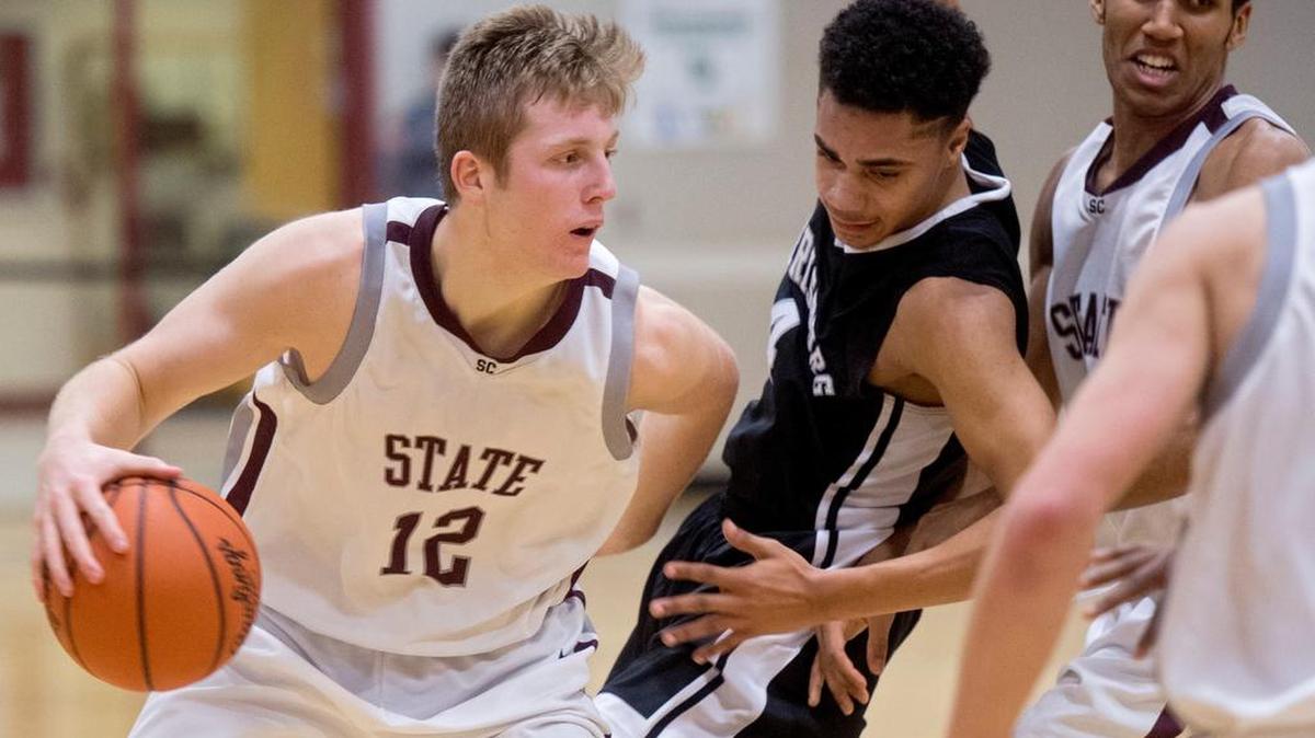 Drew Friberg will lead a talented State College team this season. Friberg, who averaged 17.3 points and 6.1 rebounds last season, is one of the top returning players in the state.