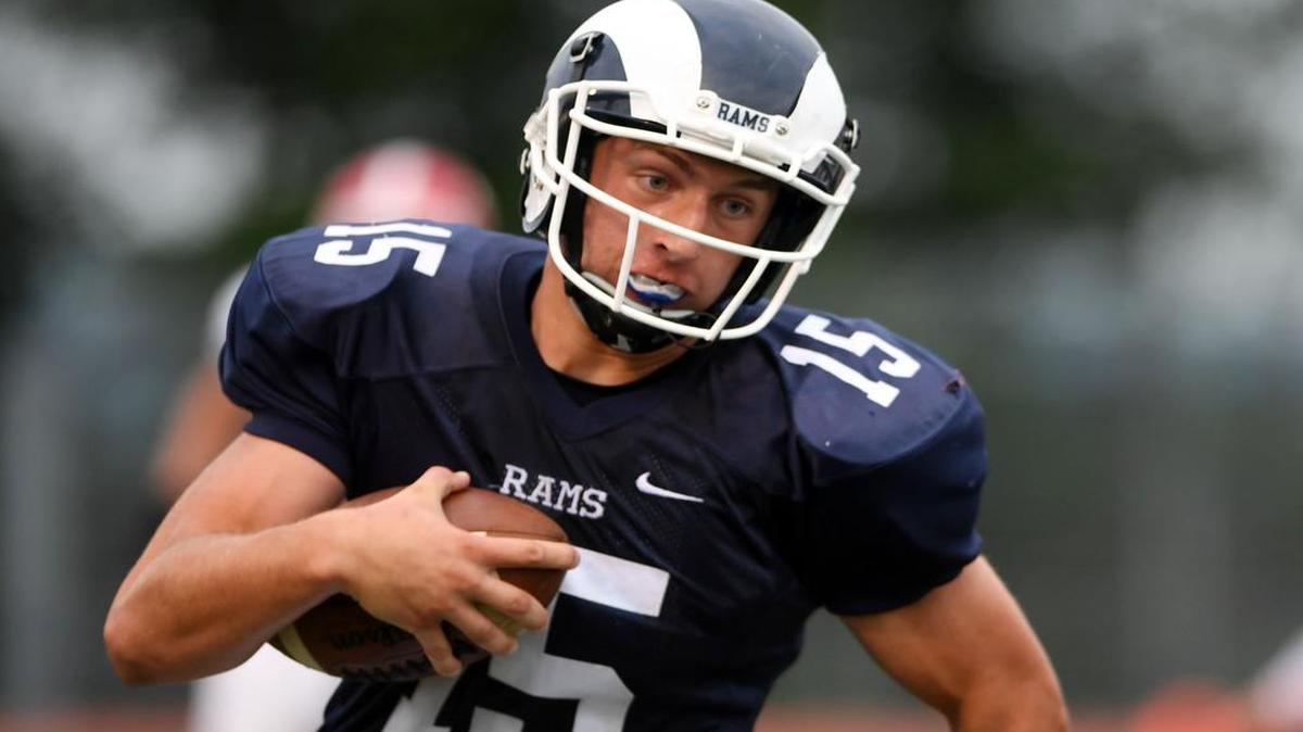 Penns Valley quarterback Justin Sands was one of just two local players to finish within the top 5 in two different stat categories. He’s fourth locall y with 43 passing yards and fifth locally with 70 rushing yards. He helped power his Rams team to a 22-21 victory over Punxsutawney on Friday.