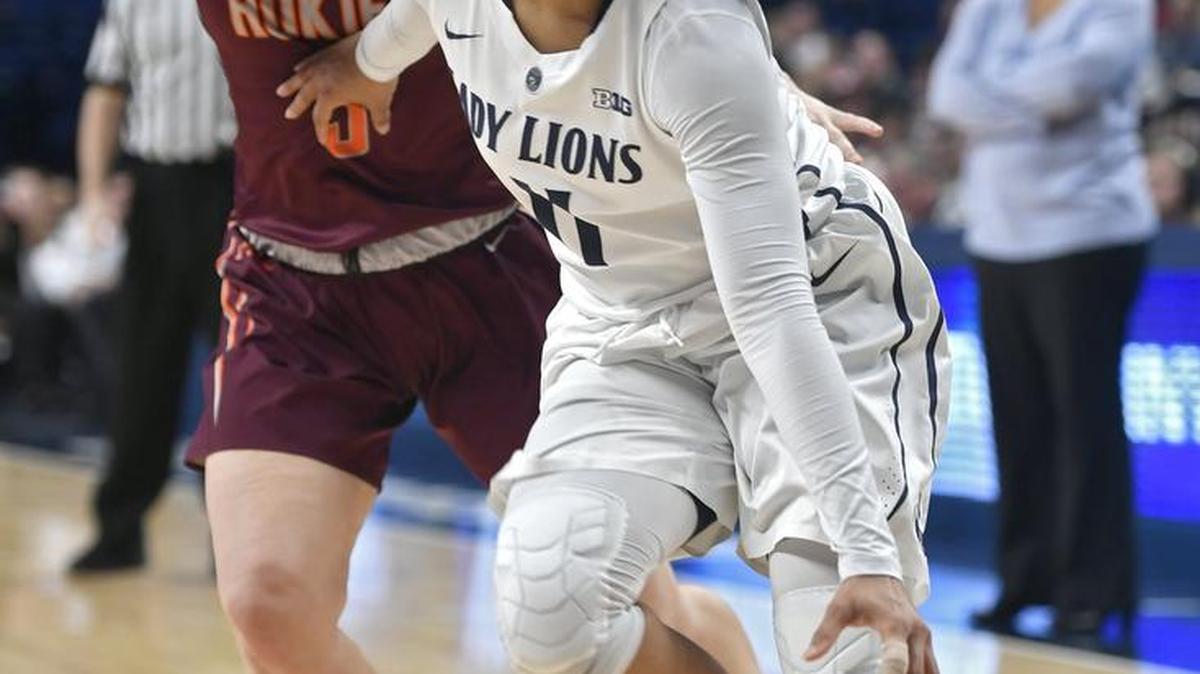 Teniya Page, shown last season, led four Lady Lions in double figures with 16 points Sunday.