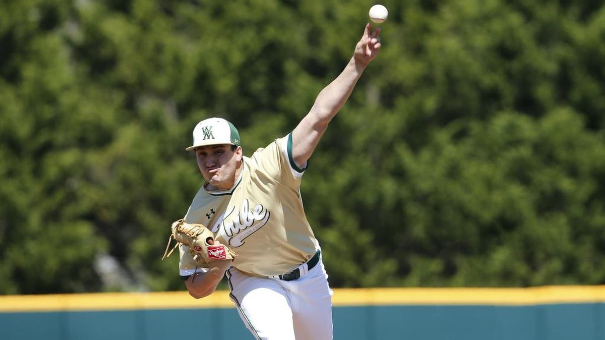 State College product Nick Raquet pitched earlier this year at William and Mary and is now a member of the Auburn Doubledays after being drafted by the Washington Nationals.