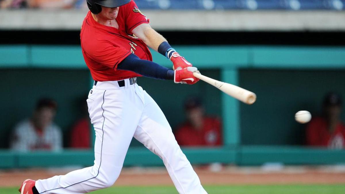 Brandon Benson hit a double and home run in the State College Spikes’ 8-2 loss to the West Virginia Black Bears on Thursday.