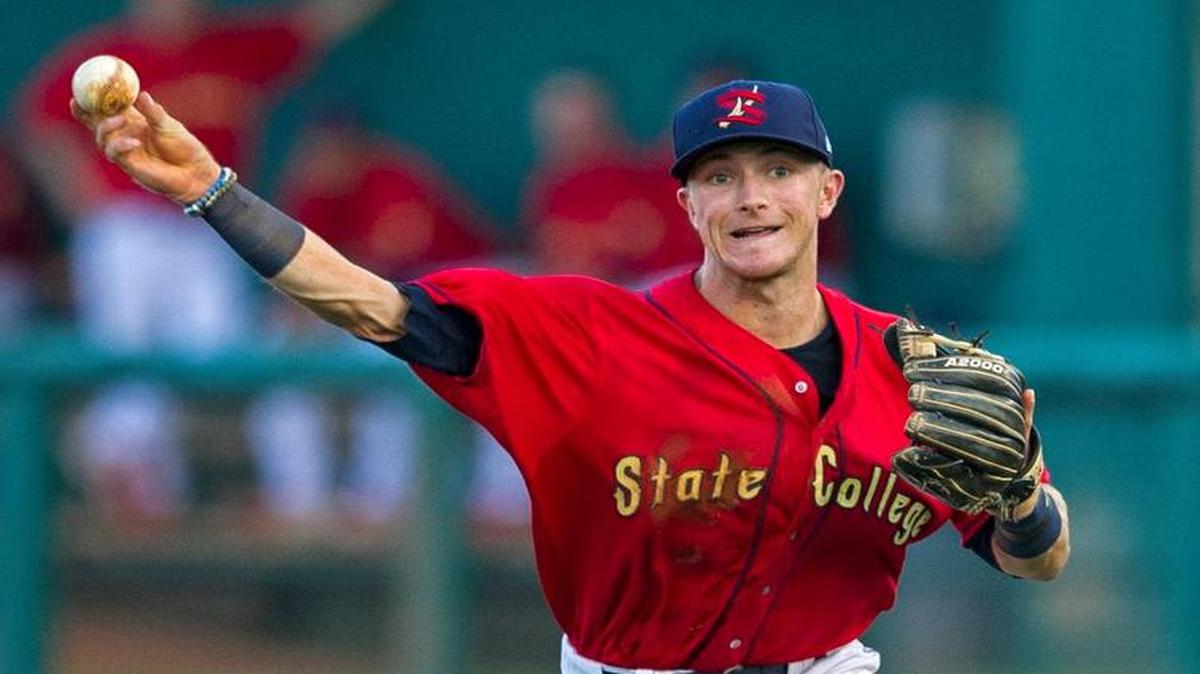 Cumberland Valley graduate Matt Davis joined the Spikes on July 14 after an impressive run in the Cape Cod Baseball League. Davis was leading the league in home runs for the Brewster Whitecaps before signing a professional contract.