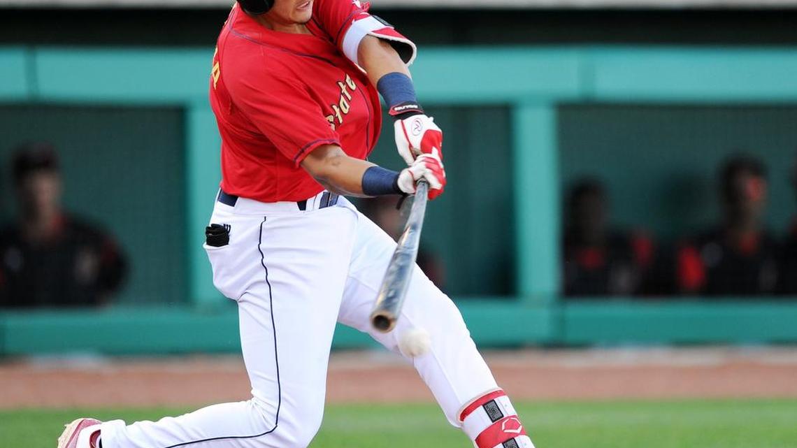 Spikes fall to Mahoning Valley despite Mendoza’s home run
