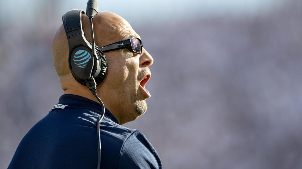 Penn State head coach James Franklin was “hoping” the Big Ten would be represented in the College Football Playoff.