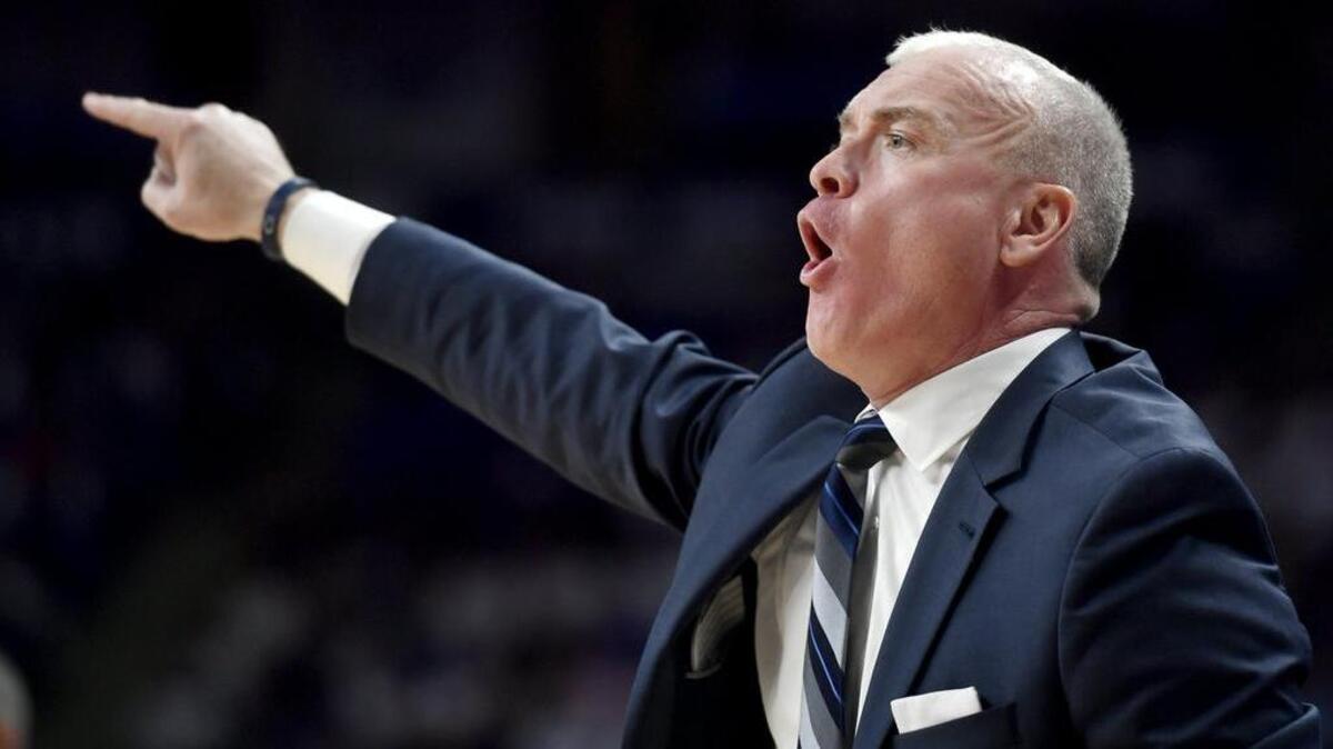 Penn State men's basketball coach Patrick Chambers just finished his seventh season leading the program.